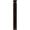 Ekena Millwork Edwards Wrought Iron Bracket, (Single center brace), Antiqued Copper 1 1/2"W x 7 1/2"D x 10"H BKTM01X07X10SEDACO - alternate 4